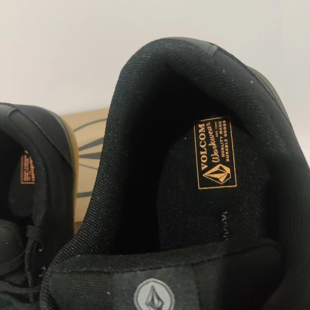 Men's Volcom VM30117 Safety Toe Work Shoes Size 12 - Picture 5 of 10